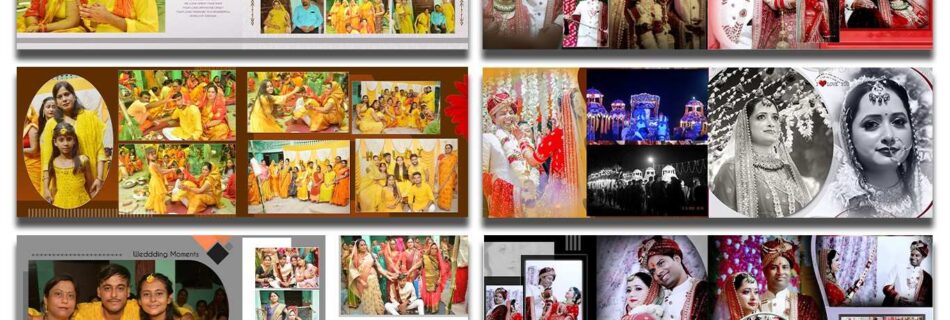 Top Photoshop Wedding Album PSD Templates Free